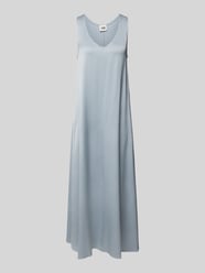 Midi-jurk met V-hals, model 'CENLA' van DRYKORN - 10