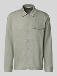 kurtka koszulowa o kroju regular fit z kołnierzykiem typu kent model 'BRO' od Casual Friday - 5