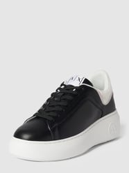 Sneaker mit Label-Print von ARMANI EXCHANGE Schwarz - 11