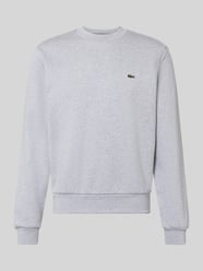krój regular fit Bluza z mieszanki bawełny od Lacoste - 39