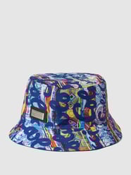 Czapka typu bucket hat ze wzorem na całej powierzchni od CARLO COLUCCI Niebieski - 30