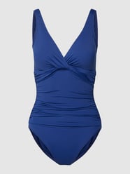 Badeanzug mit herausnehmbaren Cups von Lauren Ralph Lauren Blau - 21