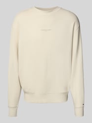 Comfort Fit Pullover aus reiner Baumwolle von Tommy Jeans Beige - 13