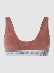 Bralette mit Logo-Bund von CK One Pink - 18