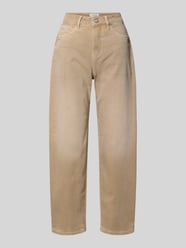 Straight Fit Jeans im 5-Pocket-Design Modell 'Ida' von GANG Beige - 21