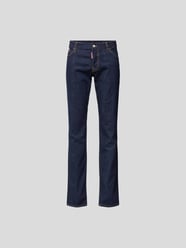 Slim Fit Jeans mit Label-Patch von Dsquared2 Blau - 14