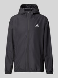 Jacke mit Logo-Print von Adidas Training Schwarz - 44