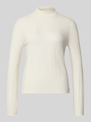 Gebreide pullover van scheerwolmix met opstaande kraag van Marc Cain - 39