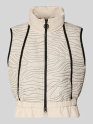 Gilet met tweewegritssluiting van Marc Cain Beige - 44