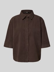 Regular Fit Bluse aus Cord mit 1/2-Arm von zero - 12