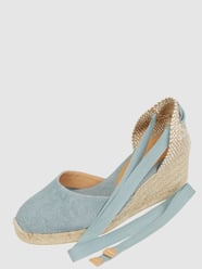 Wedges aus Textil Modell 'Carina' von Castañer Blau / Türkis - 47