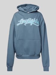 Oversized hoodie met labelstitching van Low Lights Studios - 3