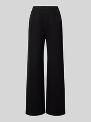 Wide fit broek van viscosemix met elastische band van Liu Jo Sport - 33