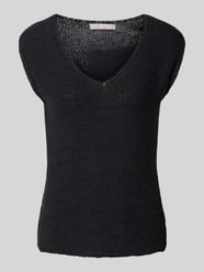 Tanktop in Strick-Optik von Christian Berg Woman Selection - 31