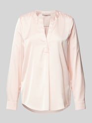 Regular Fit Bluse mit Tunikakragen von Christian Berg Woman Selection Pink - 26