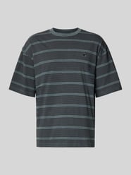 Relaxed fit T-shirt met labelstitching model 'HANSON' van Carhartt Work In Progress - 36