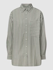 Overhemdblouse met streepmotief van Marc O'Polo Denim Groen - 42
