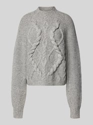 Pullover mit markantem Zopfmuster Modell 'Frescienne' von BOSS - 37