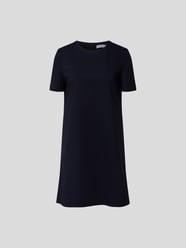 Minikleid mit Rundhalsausschnitt von Harris Wharf London Blau / Türkis - 47