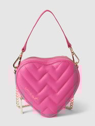Hartvormige schoudertas, model 'Mini' van Weat Roze - 16