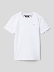 T-Shirt mit Label-Detail von CARS JEANS Weiß - 15