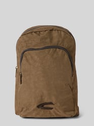 Rucksack mit Label-Stitching Modell 'JOURNEY SLING' von camel active Beige - 8