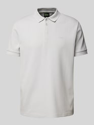 Poloshirt mit Label-Print von BOSS Green Grau - 13