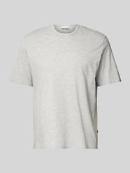 Boxy fit T-shirt en ronde hals van REVIEW Grijs / zwart - 23