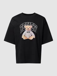 T-Shirt mit Motiv-Print von REVIEW Grau / Schwarz - 31