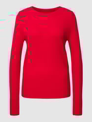 Gebreide pullover met ronde hals van Christian Berg Woman Rood - 26