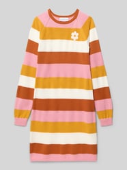 Knielanges Strickkleid mit Rundhalsausschnitt Modell 'DEDDA' von DANAMADE - 37