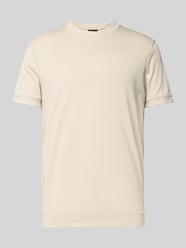 Regular Fit T-Shirt mit Rundhalsausschnitt Modell 'ON' von RAGMAN Beige - 9