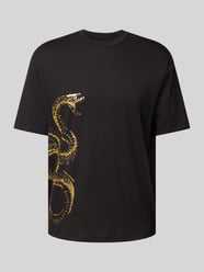 T-Shirt mit Motiv-Print von ARMANI EXCHANGE Schwarz - 20