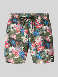 regular fit zwembroek met all-over motief model 'PIRANHA' van BOSS - 46