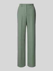 Straight leg pantalon met persplooien, model 'HULANA' van HUGO Groen - 5