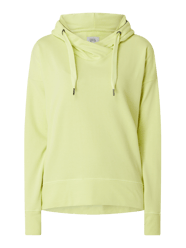 Hoodie met oversized schouders  van camel active Geel - 20