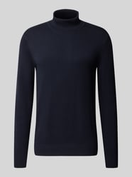 Regular Fit Strickpullover aus Baumwoll-Woll-Mix mit Rollkragen von Christian Berg Men - 45