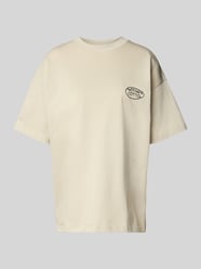 T-shirt o kroju oversized z nadrukiem z logo od ANOTHER COTTON LAB - 21