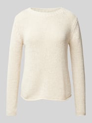 Regular Fit Strickpullover mit Rollsaum von Marc O'Polo - 15