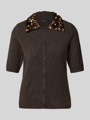 Strickjacke mit Paillettenkragen Modell 'VMJONAH' von VERO MODA - 23