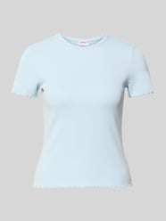 T-shirt met golvende zoom van Jake*s Casual - 25