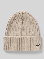Beanie met labelstitching van COLUMBIA Beige - 46