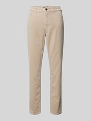 Slim Fit Jeans im 5-Pocket-Design von Marc Cain Beige - 12