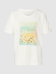 T-Shirt mit Motiv-Print von Christian Berg Woman Weiß - 28