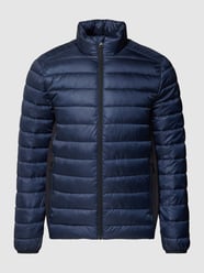 Steppjacke mit Stehkragen von CK Calvin Klein Blau - 13