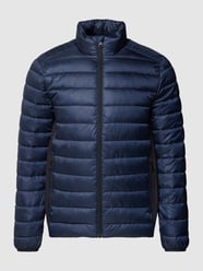 Steppjacke mit Stehkragen von CK Calvin Klein Blau - 14