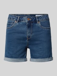 Szorty jeansowe o kroju regular fit z mieszanki bawełny model 'LUNA' od VERO MODA - 44
