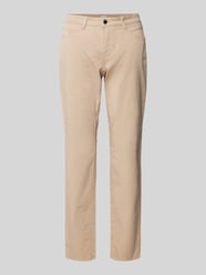 Stoffhose mit 5-Pocket-Design Modell 'CAROLA' von Brax Beige - 5