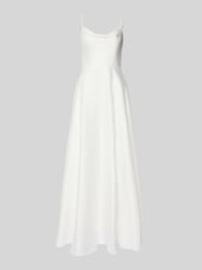Abendkleid aus Satin mit rückseitigem Knotendetail von Laona - 24