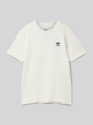 T-Shirt mit Label-Stitching Modell 'CLOWHI' von adidas Originals - 8